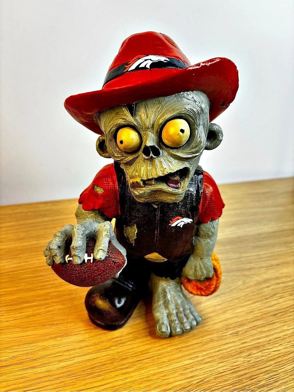 Denver Broncos NFL Team Zombie Resin Figurine - Picture 2 of 8